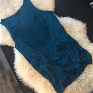 I Heart Ronson Fringe Tank M